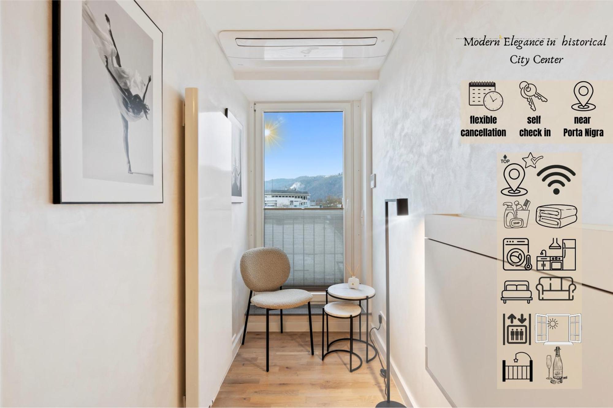 Modern Elegance In Historical City Center Trèves Extérieur photo