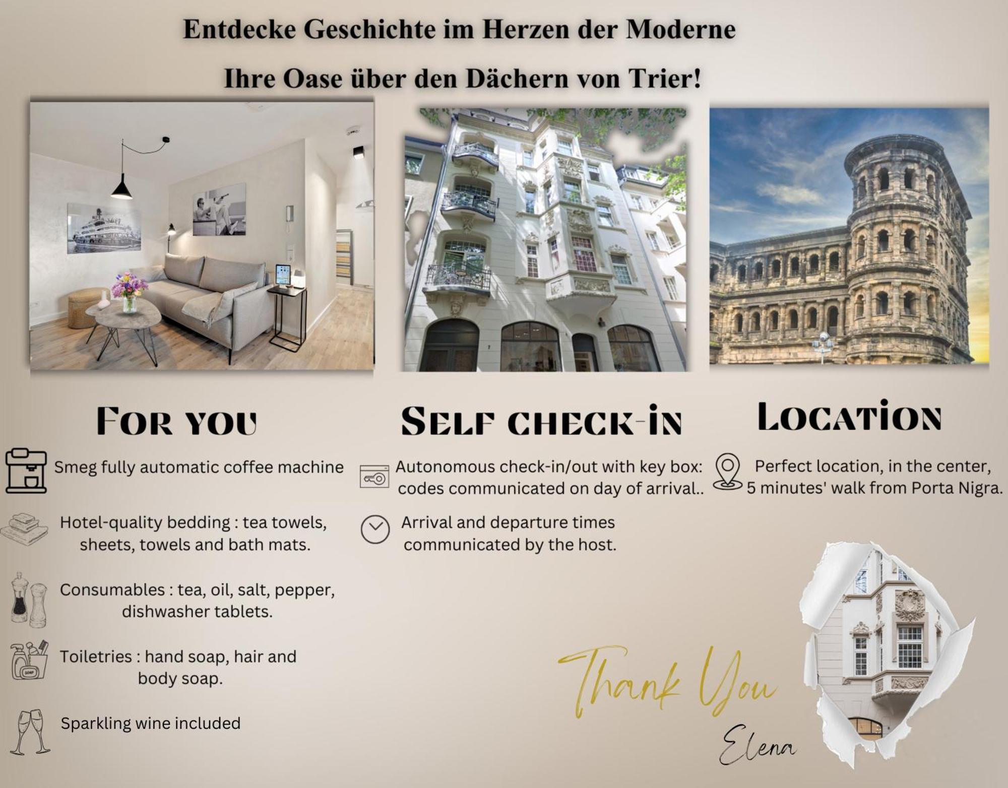 Modern Elegance In Historical City Center Trèves Extérieur photo